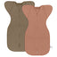 Bamboo Swaddle Bag in Sage Green+Beige, 0.5 TOG