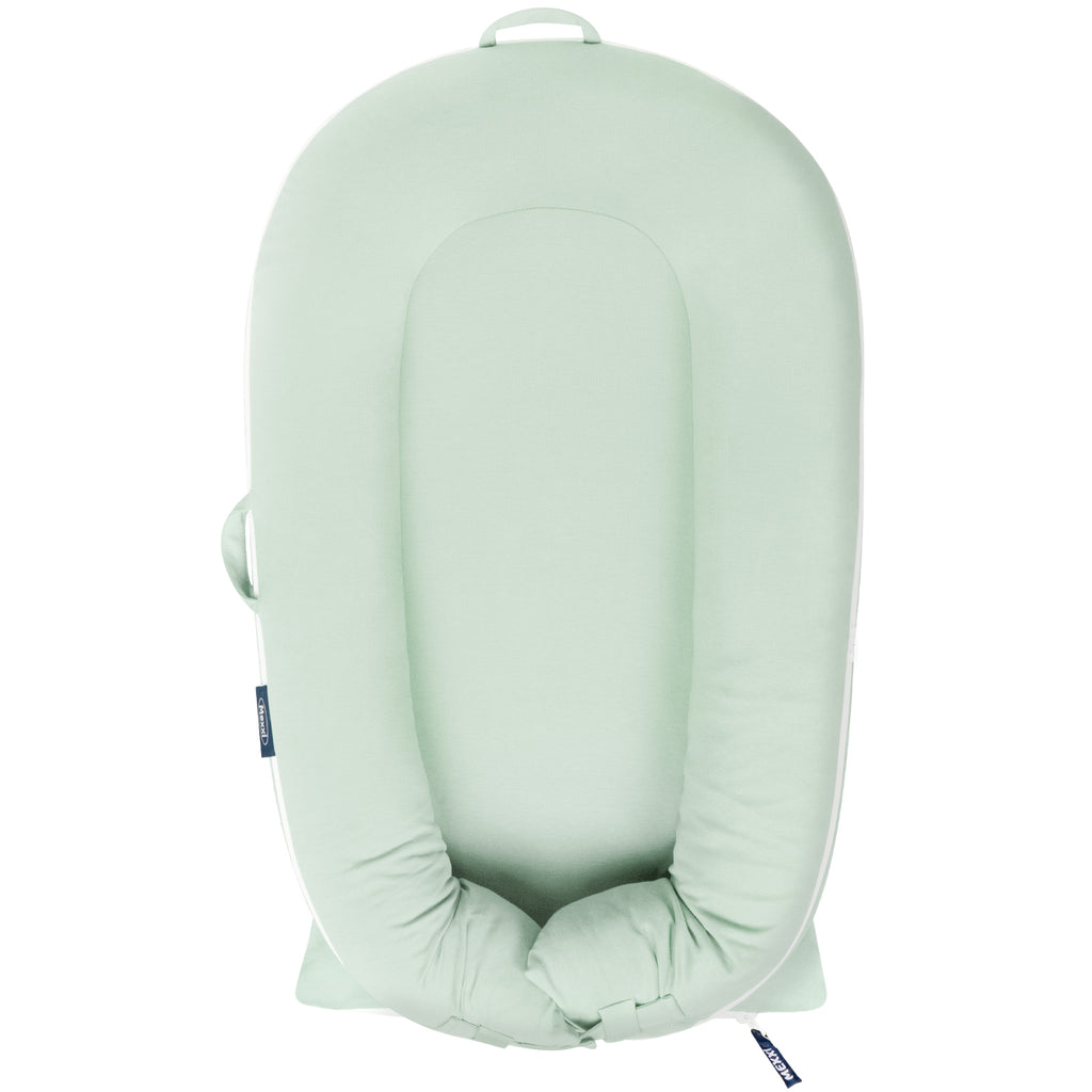 Organic Cotton Cover for Dockatot Lounger ( Powder Blue)