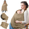 Muslin Nursing Cover in Coffee