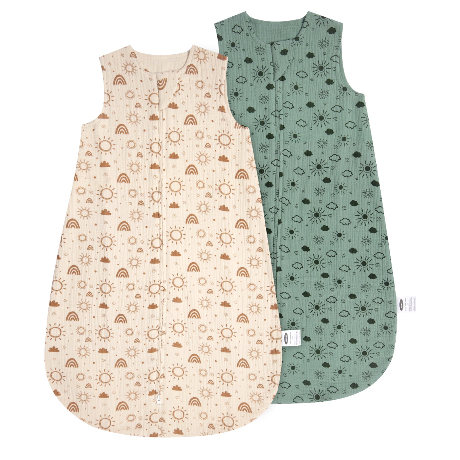 Muslin Sleep Sack 1.0 TOG (2 Pack) Main image