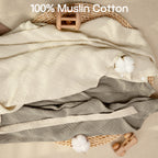Muslin Nursing Cover in Cream