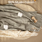 Muslin Nursing Cover in Khaki