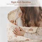 Muslin Nursing Cover in Tan
