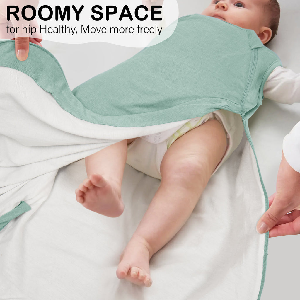 Bamboo Sleep Sack in Sage Green 1.0 TOG