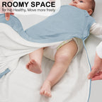 Bamboo Sleep Sack in Alice Blue 1.0 TOG