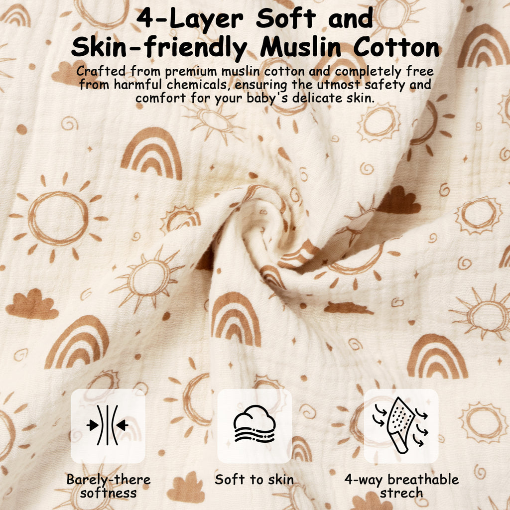 Muslin Sleep Sack 1.0 TOG (2 Pack)