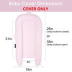 Corduroy Cover for Dockatot lounger (Baby Pink)