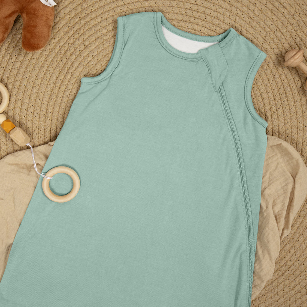 Bamboo Sleep Sack in Sage Green 1.0 TOG