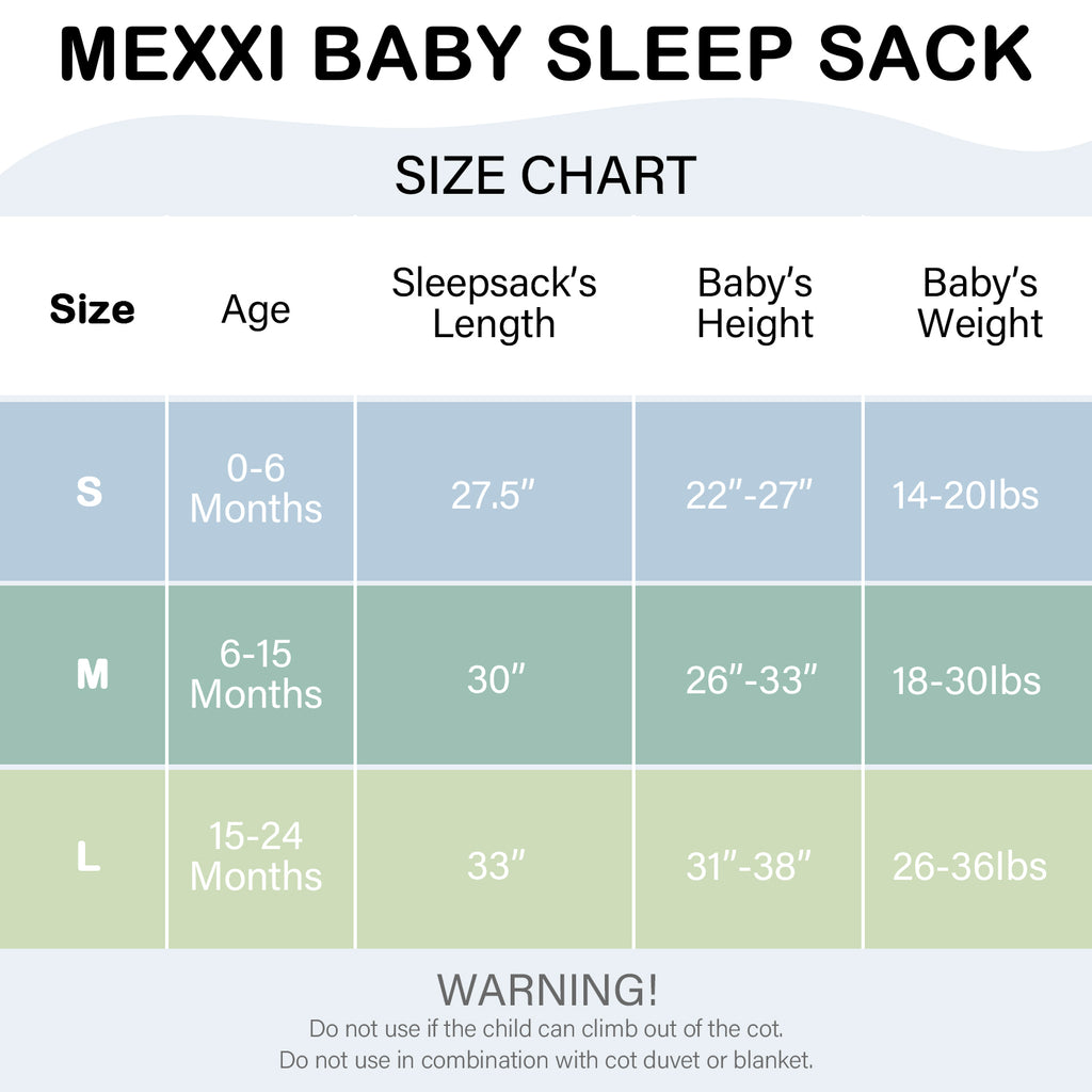 Bamboo Sleep sack in Pistachio Green 1.0 TOG