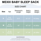 Bamboo Sleep sack in Pistachio Green 1.0 TOG