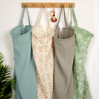 Muslin Nursing Cover in Mint Green