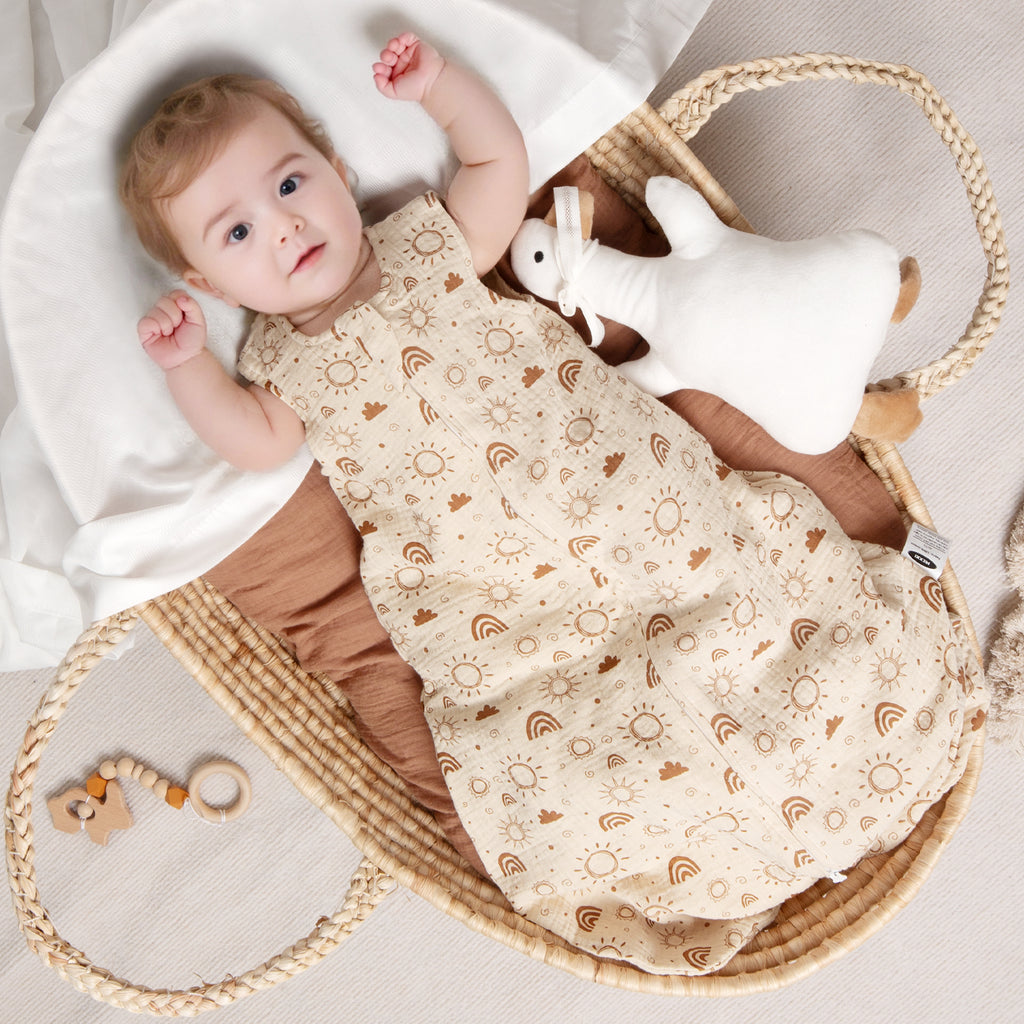 Muslin Sleep Sack 1.0 TOG (2 Pack)