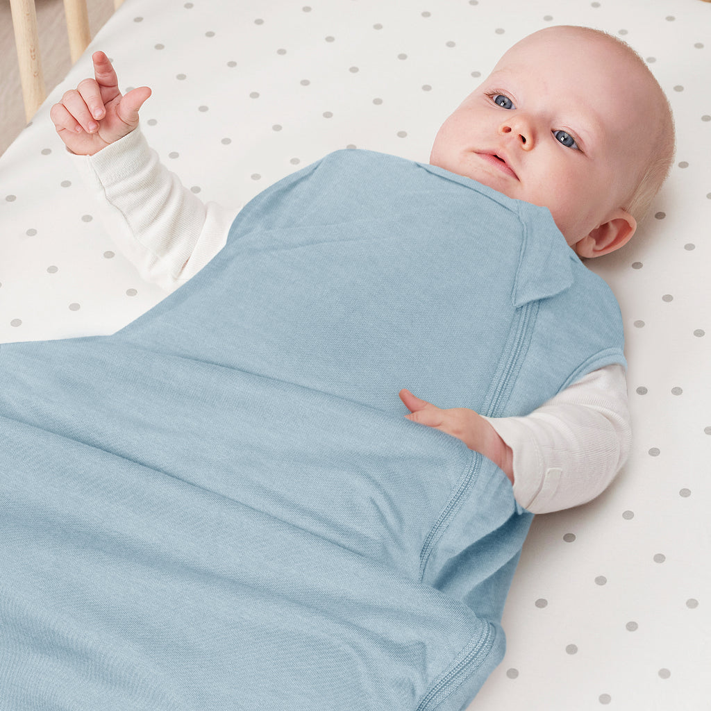 Bamboo Sleep Sack in Alice Blue 1.0 TOG