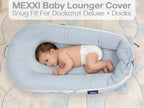 Corduroy Cover for Dockatot lounger (Alice Blue)