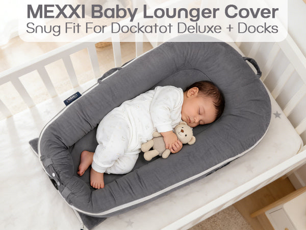 Corduroy Cover for Dockatot lounger (Charcoal)