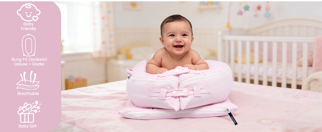 Corduroy Cover for Dockatot lounger (Baby Pink)