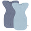 Bamboo Swaddle Bag in Pigeon Blue+Baby Blue, 0.5 TOG