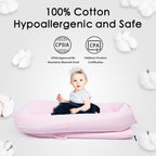 Corduroy Cover for Dockatot lounger (Baby Pink)