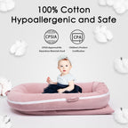 Corduroy Cover for Dockatot lounger, Waterproof (Flamingo)